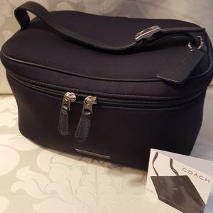 Coach Leather and Nylon Travel Case